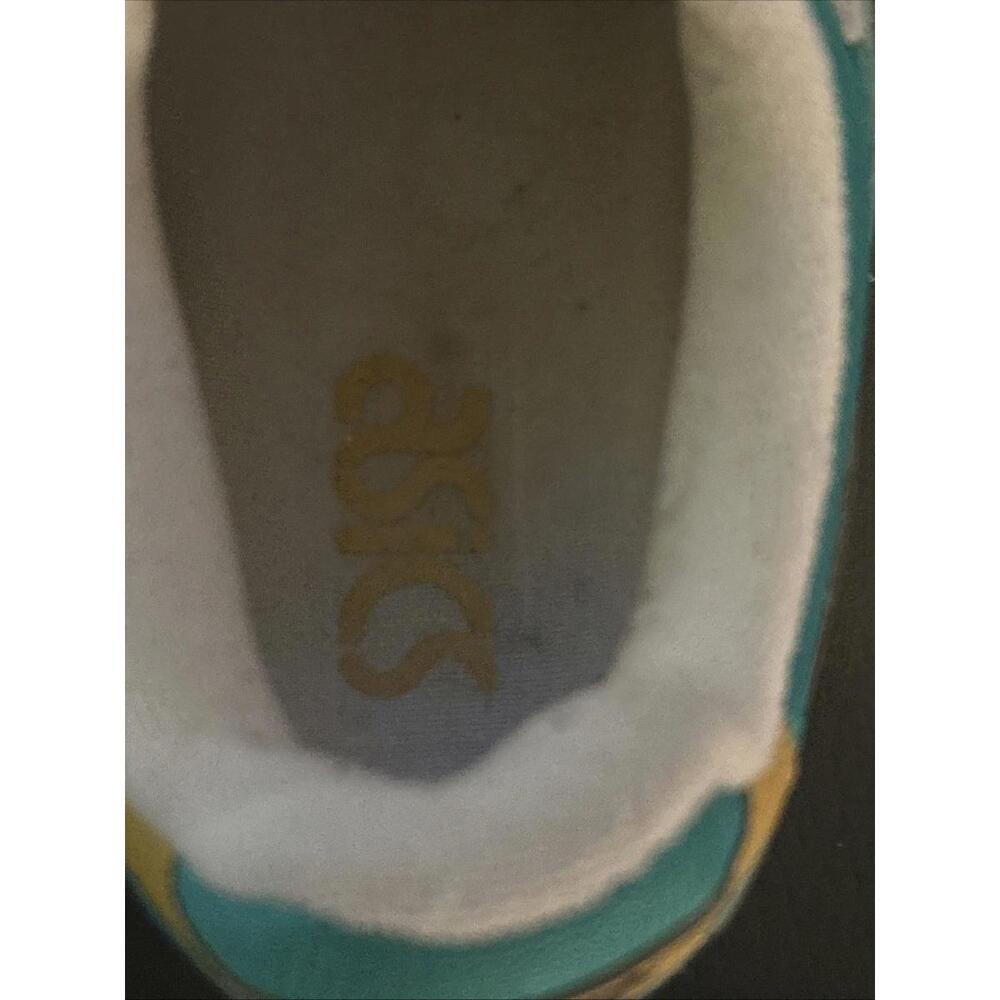 Asics Gel-Lyte III Teal/white/black/gold  Sz 9  Y2Kvibe Retro Dad - Picture 10 of 11